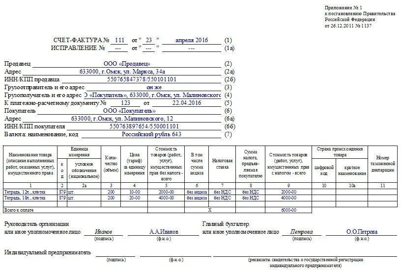 Образец счет фактуры без НДС образец. Счет-фактура индивидуального предпринимателя образец заполнения. Счет фактура НДС пример. Счет фактура как заполнять bg.