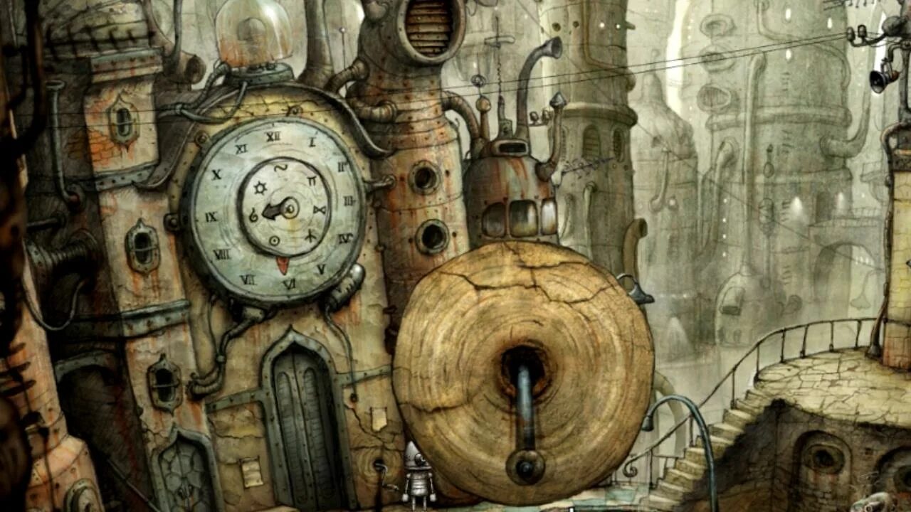 Machinarium на андроид. Machinarium 2. машинариум 4. machinarium музыканты. машинариум 5.