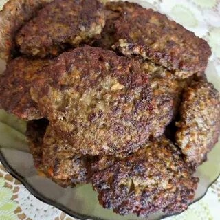 Котлеты из печени калории