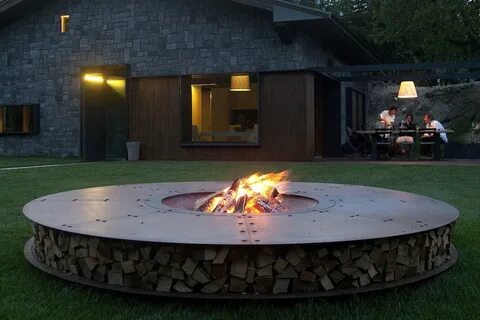 Photo 8 of 8 in Gather Around These 7 Modern Fire Pit Designs.