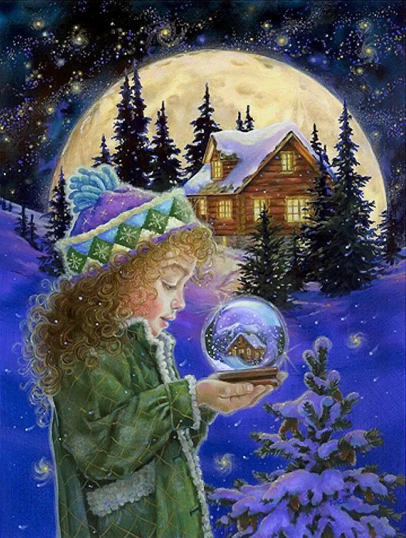 Рождественское волшебство. Художница dona gelsinger ангелы. Волшебный новый год. Новогоднее чудо. Чудо новогоднего волшебства.