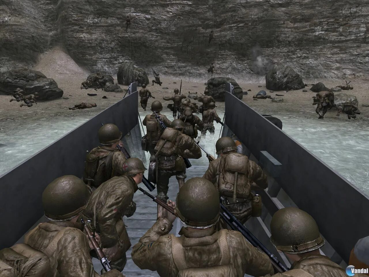 Игры великие один. Call of Duty 2. Call of Duty 2 Нормандия. Call of Duty 1 высадка в Нормандии. Call of Duty 2 2005.
