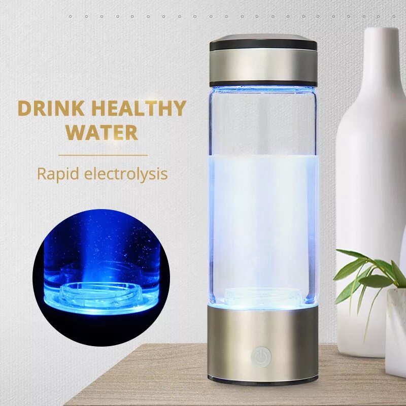 Генератор водорода hydrogen-Rich Water Cup. Бутылка для ионизации воды. Водородный стакан для воды. Бутылочка Генератор водорода. Водородная бутылка генератор