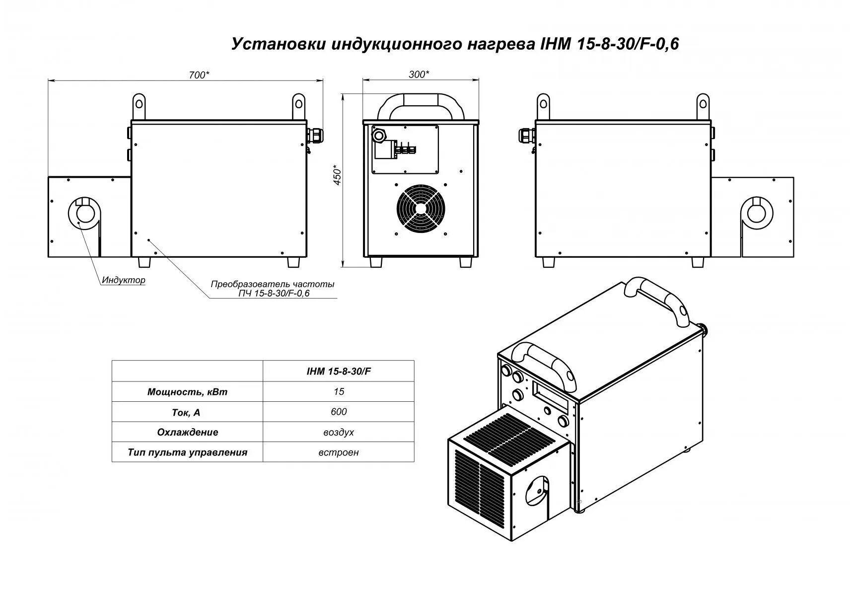 Установка индукции
