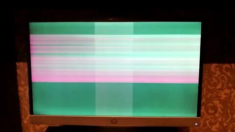 Горизонтальная полоса на экране lg