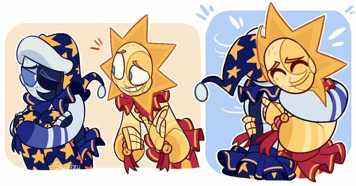Sunnydrop and moondrop. Sun and moon fnaf 9. Sun moon x reader. Gladion. Солнце и луна фнаф шип арты.