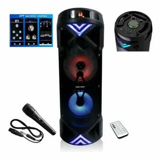 Портативная колонка bluetooth с микрофоном