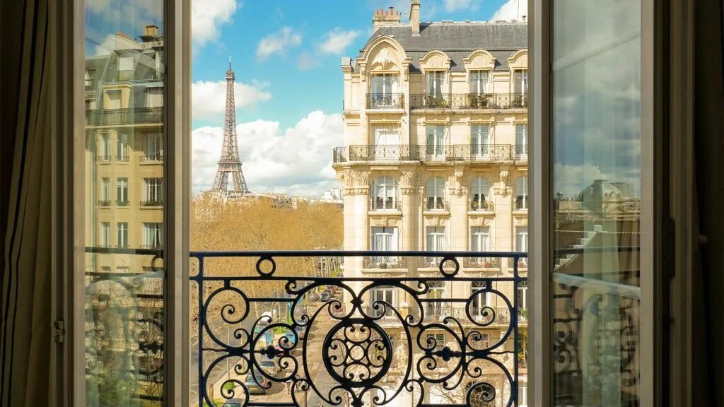 Окна парижа фото Paris Window Fenster Poster Plakat Druck Größe 91,5x61 cm eBay