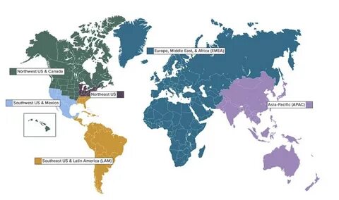 Global regions