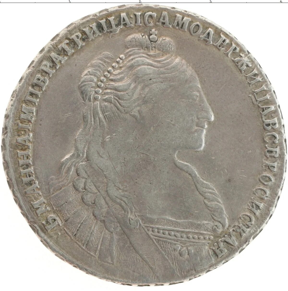 Монета Анны Иоанновны 1730. Купить рубль анны