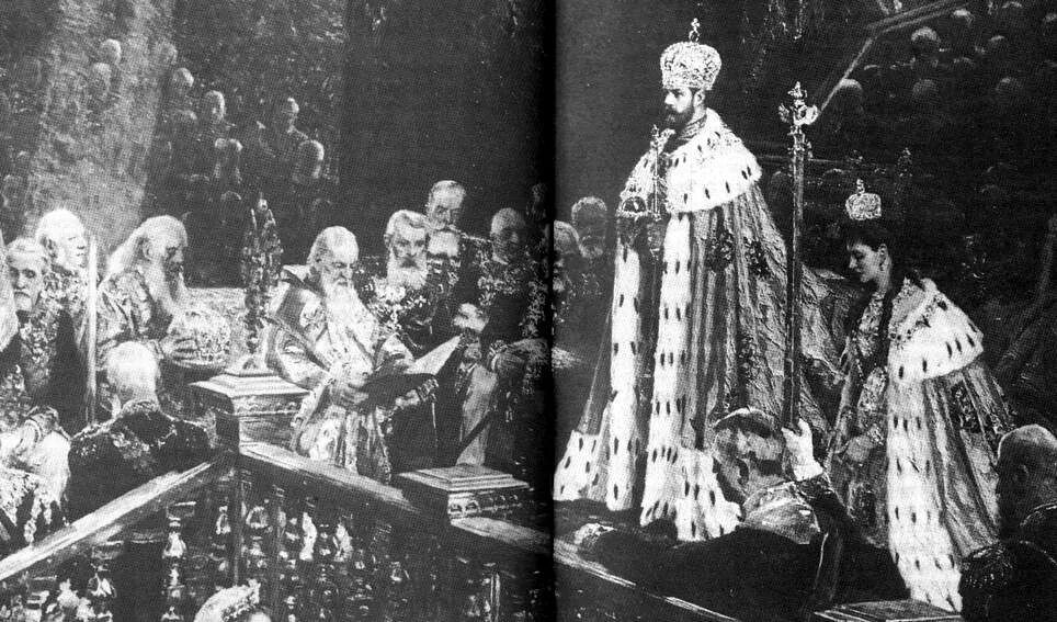 В каком году состоялась коронация. Венчание на царство Николая 2. 1896 Коронация Николая 2. Коронация Николая 2 картина.