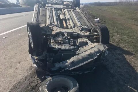 Дтп перевернулся автомобиль