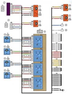 Электрическая схема проводов