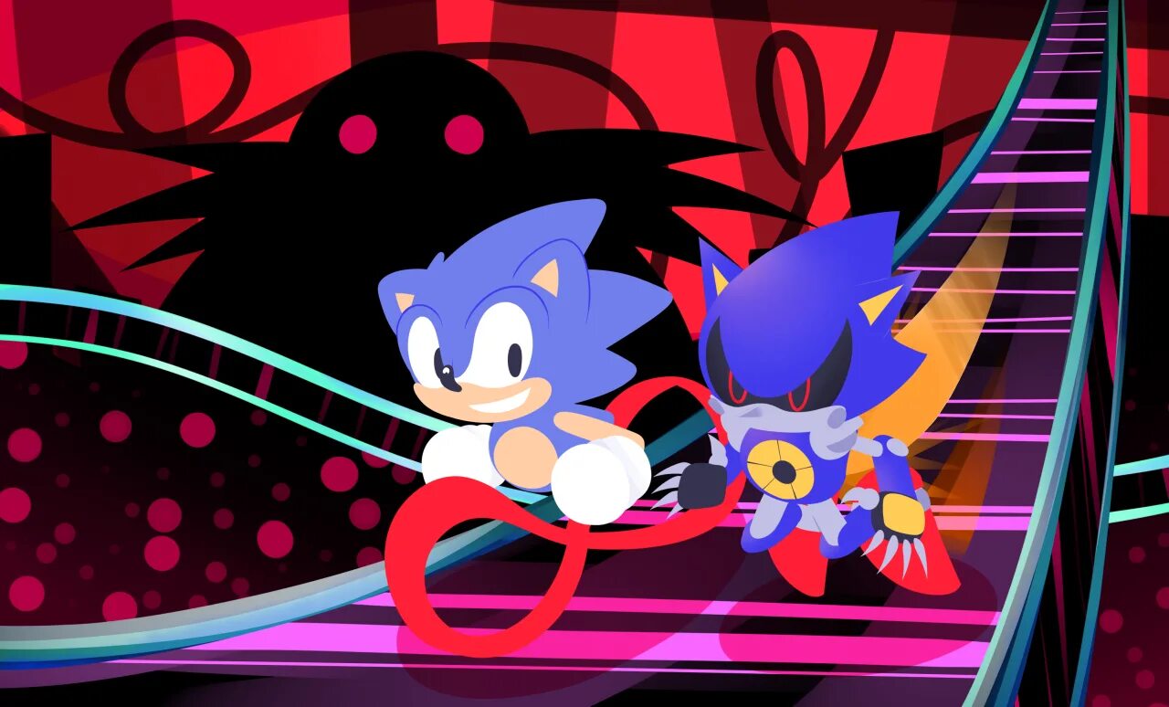 Sonic things. Соник против метал соника. sonic vs metal sonic. игра соник против метал соника. sonic mania vs metal sonic.