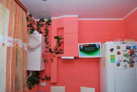 Как замаскировать трубу на кухне