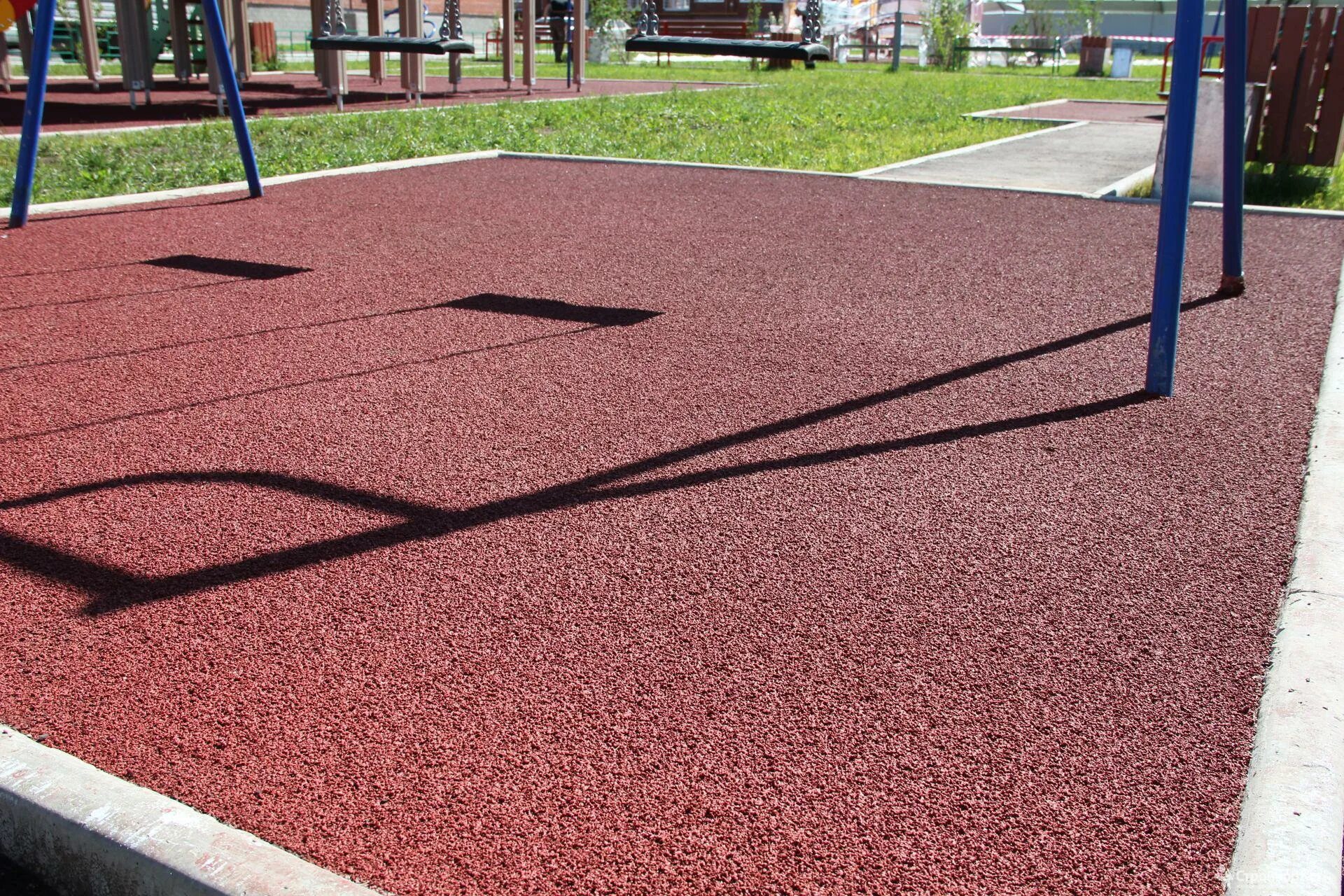 Уличное резиновое покрытие