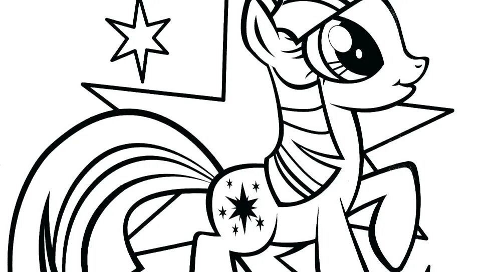 Искорка раскраска для детей распечатать Pueden buscar mas imágenes para colorear aquí My little pony coloring, My little