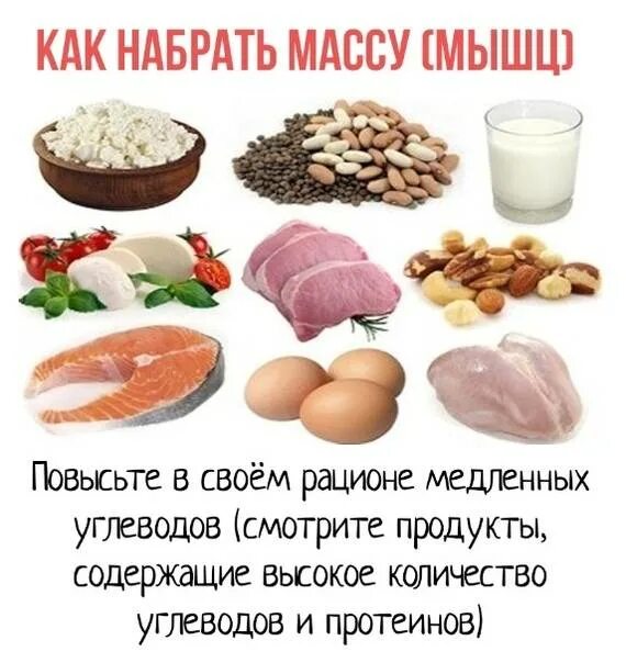 Как повысить массу