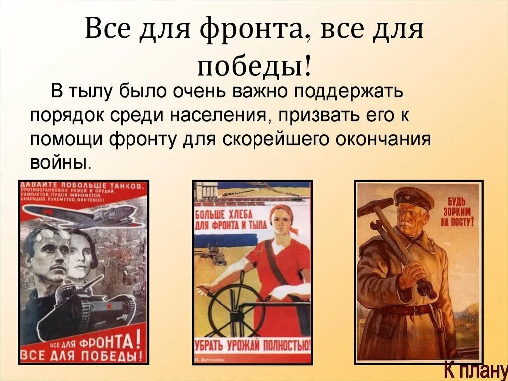 Помощь тыла в великую отечественную войну