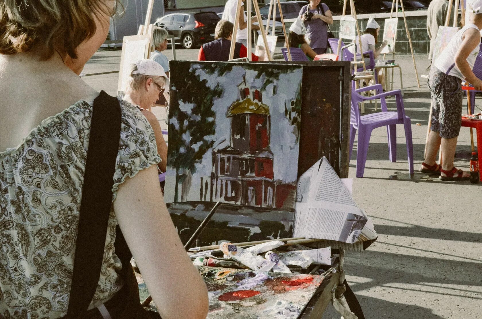 где собираются художники