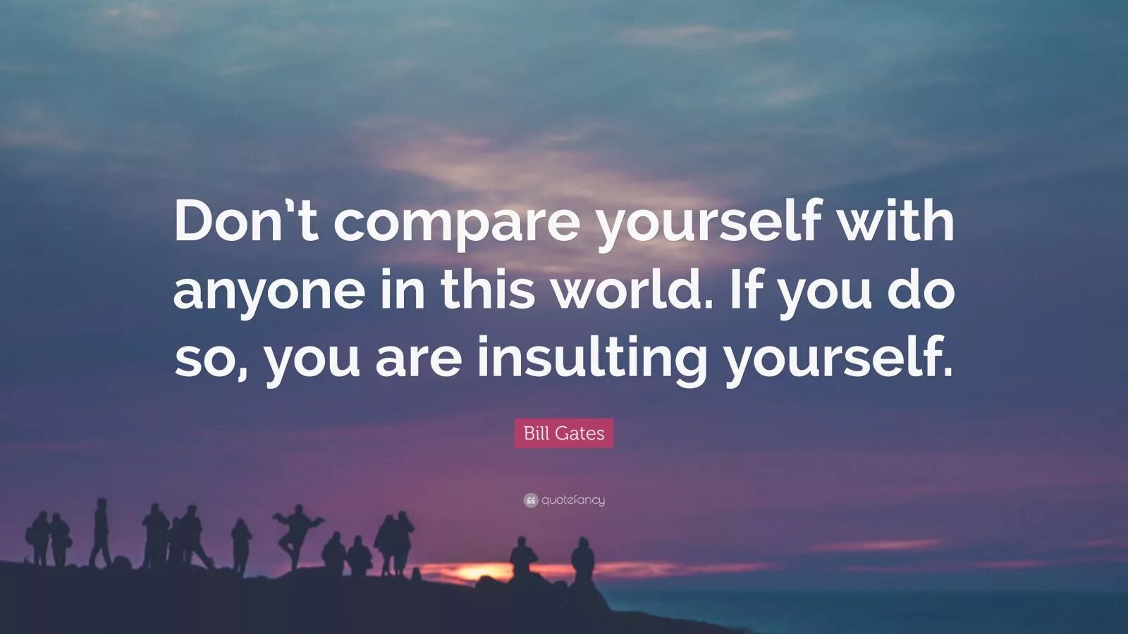 Compare yourself