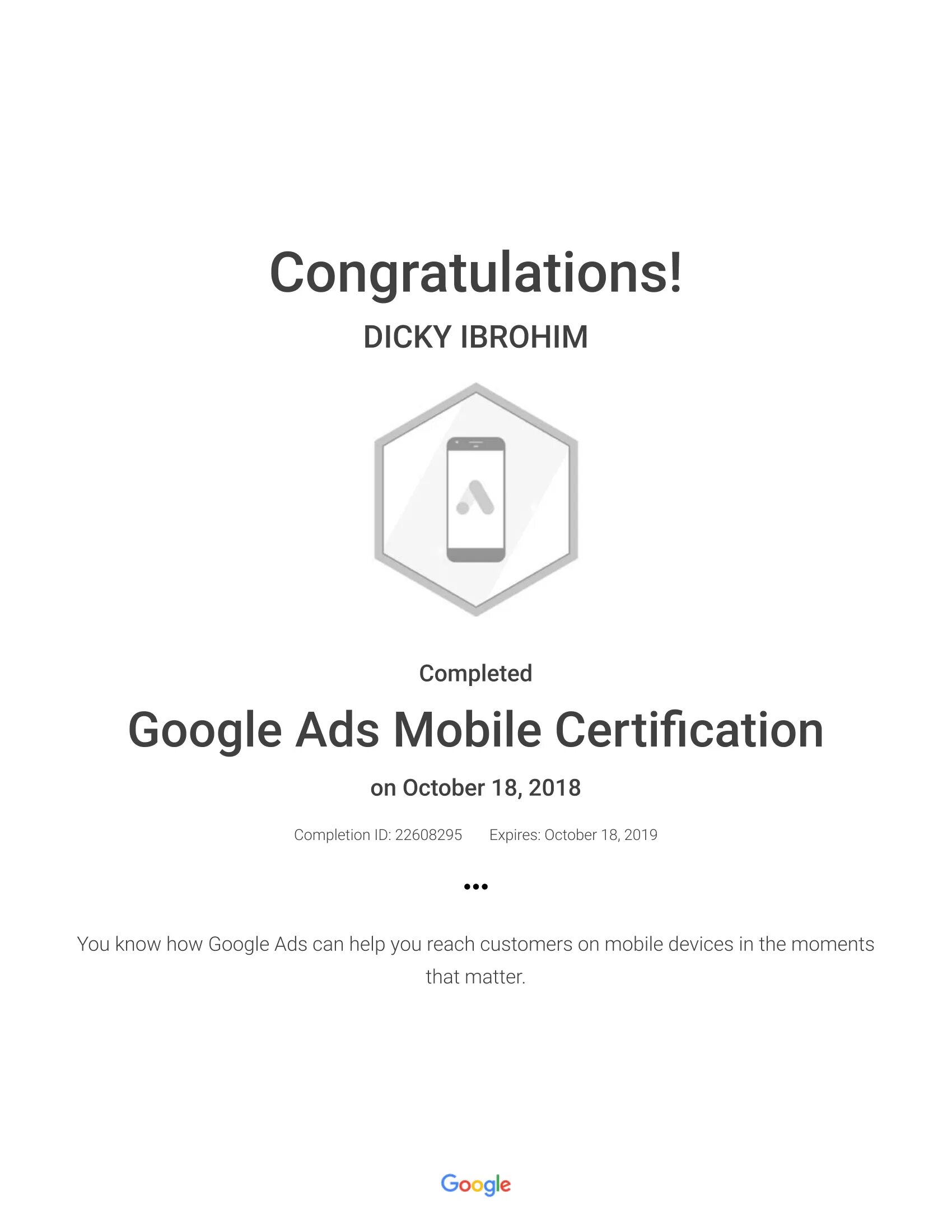 Google Certification. SEO сертификат. Диджитал сертификат. Сертификат от гугл.