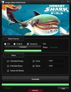 Hungry shark читы