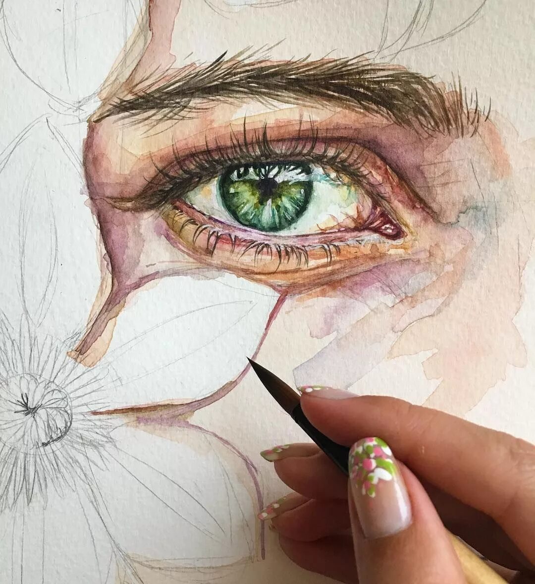 Painting sketching. Глаз акварелью. Глаза рисунок. Глаз акварельными карандашами. Глаз нарисованный акварелью.