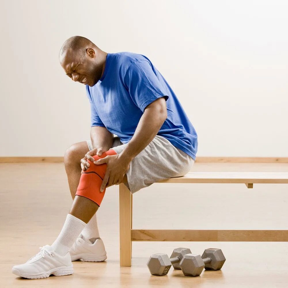 Injured man