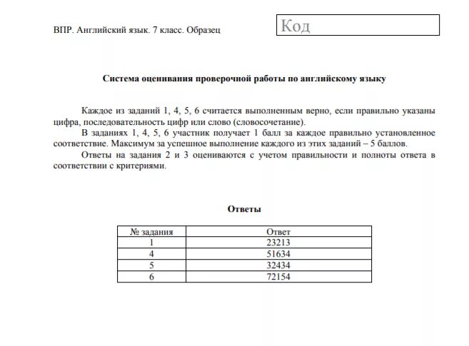 Критерии оценки впр по русскому. Критерии оценивания ВПР по английскому 7 класс. Критерии оценивания ВПР английский 7 класс. Критерии оценки ВПР 7 класс английский. ВПР англ 7 класс критерии оценивания.