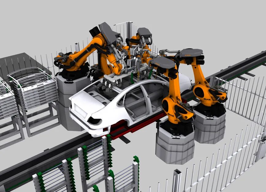 Visual components. Visual components kuka simulation. 3д моделирование в машиностроении. робот конвейер kuka. робот kuka программное обеспечение.