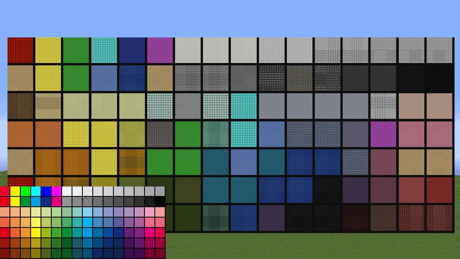 Pixel art color