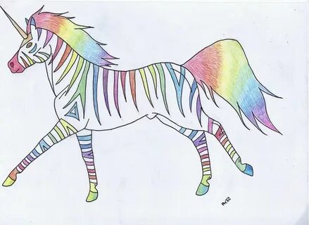 Была нарисована был нарисован единорог