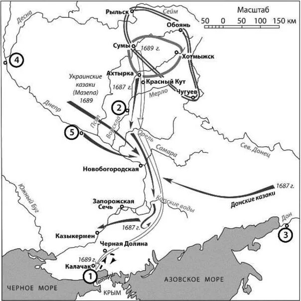 Крымские походы Голицына карта. Крымские походы Голицына 1687-1689. Крымские походы в. в. Голицына 1687 и 1689 гг.. Крымские походы 1686. Что помешало россии успешно завершить крымские походы