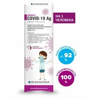 Тесты на новую коронавирусную инфекцию
