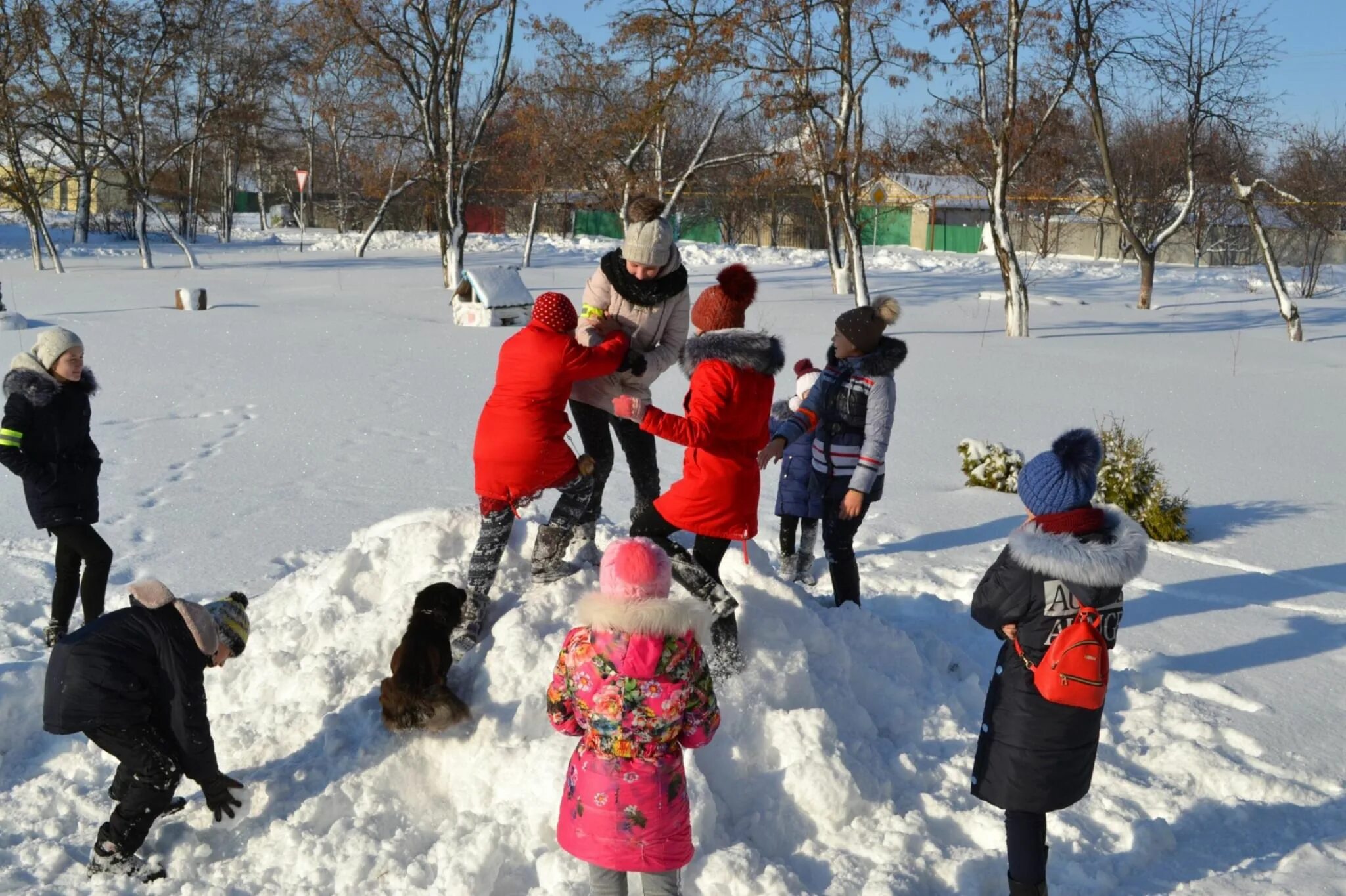 Забавы зимушки зимы игровая программа