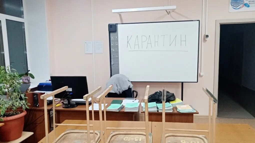 Закрытие школ на карантин. Школу закрыли на карантин. Пустой класс. Школа 1 голышманово. Карантин в школе фото.