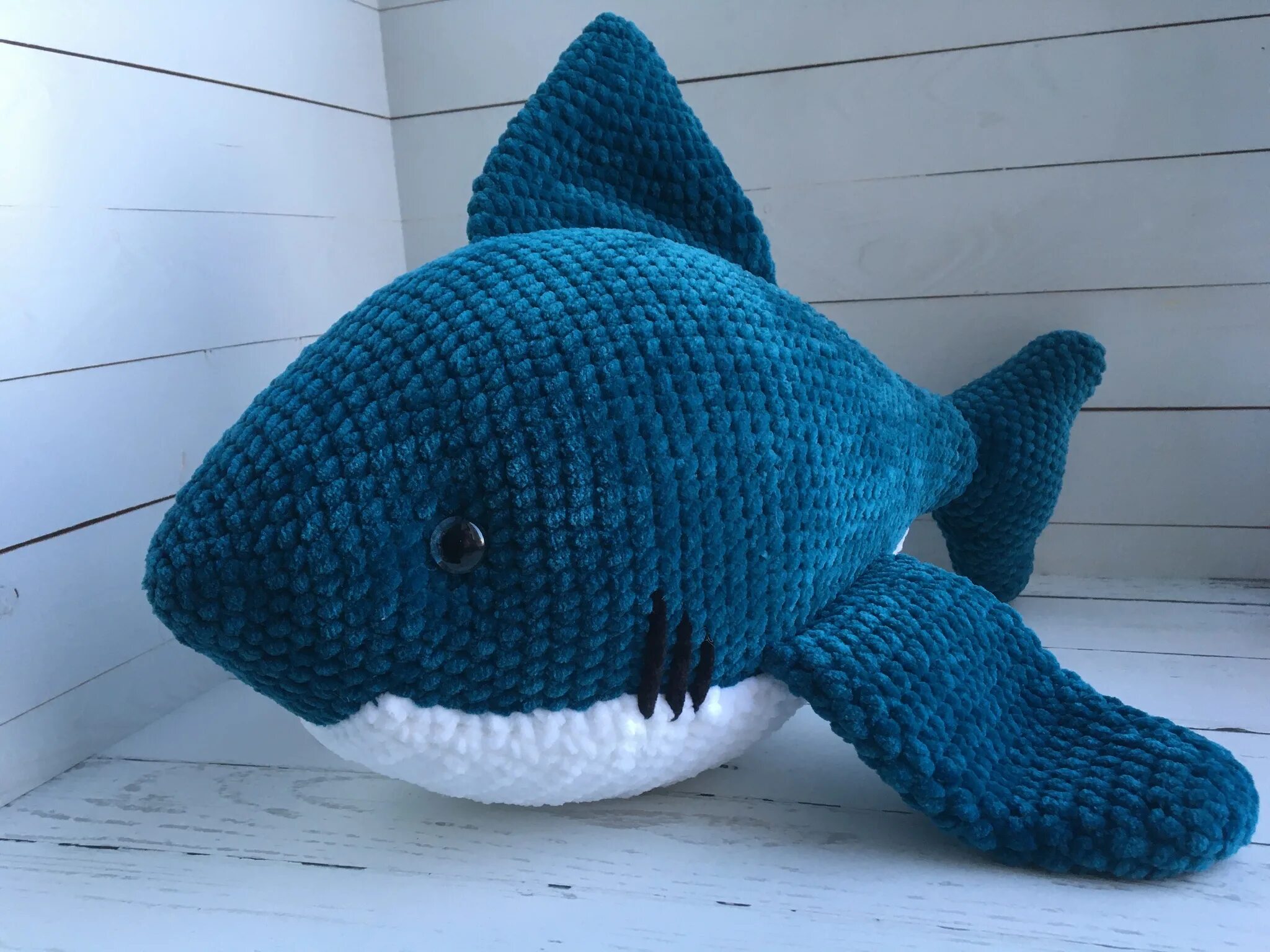 PATTERN: Shawn the shark Crochet shark pattern amigurumi Etsy Crocheted shark pa