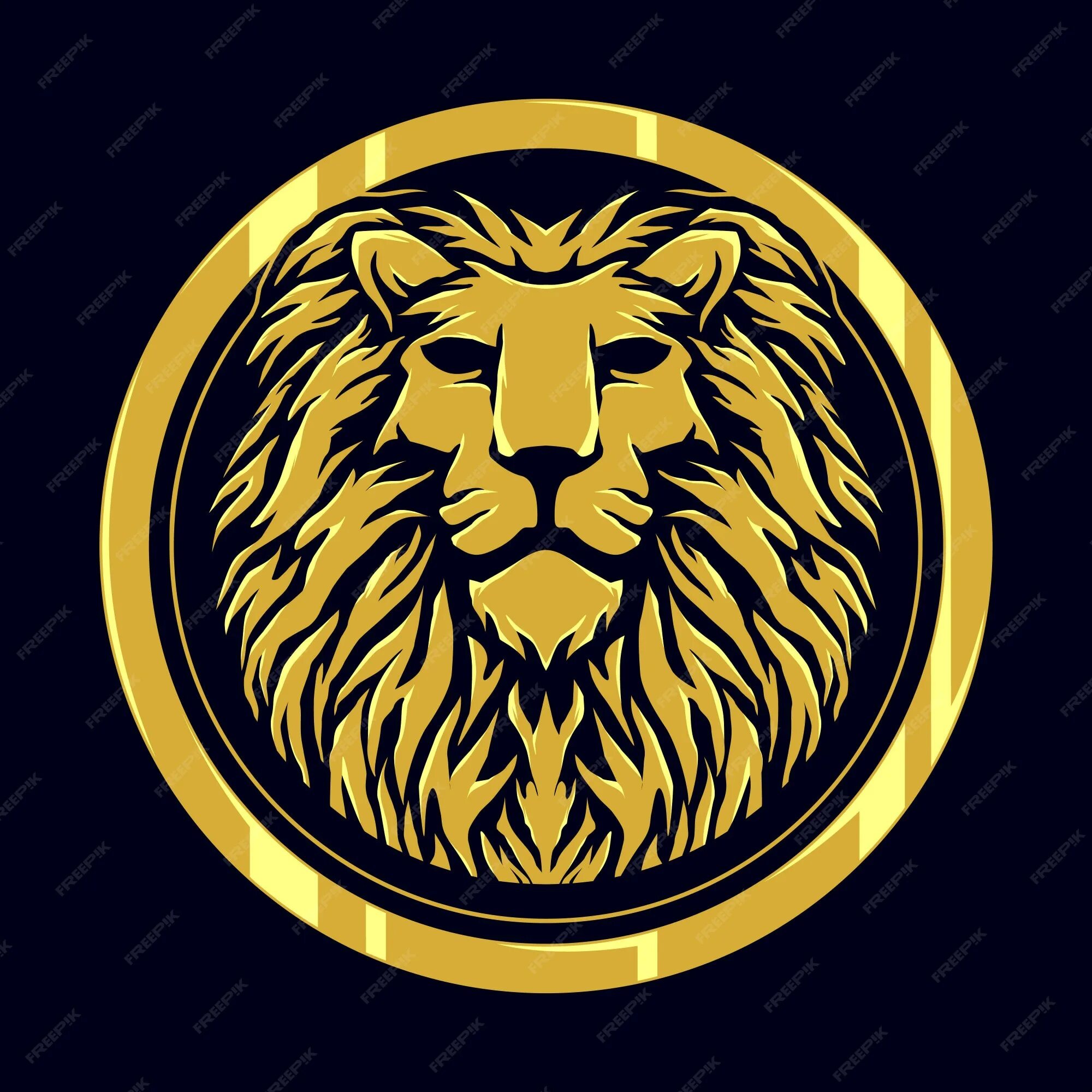 Gold lion. Лев эмблема. Голова Льва. Золотой Лев. Логотип голова Льва.