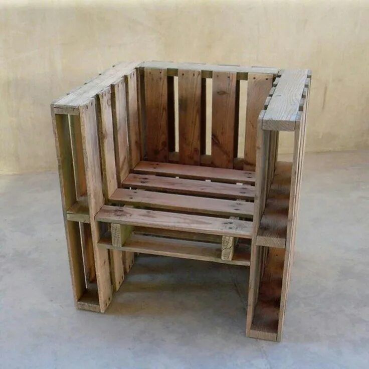 Как сделать стул из поддона. Кресло из поддонов. стул из паллет. кресло из европоддонов. табурет из поддонов.