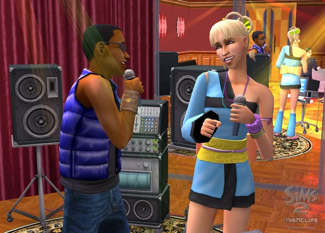 The sims 2. Симс 2 ночная жизнь. sims 2 трейлер. the sims 2. ночная жизнь (pc).