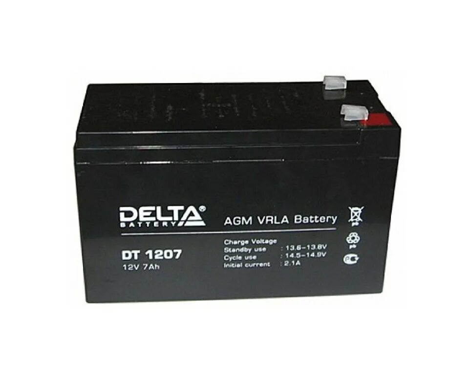 Купить батарею 12в. Батарея Delta DT 1207 (12v, 7ah) <DT 1207>. DT 1207 Delta аккумуляторная батарея. Аккумулятор Delta DT 1207 12в 7а/ч. Батарея аккумуляторная DTM 1207 12 В, 7 Ач (Delta).