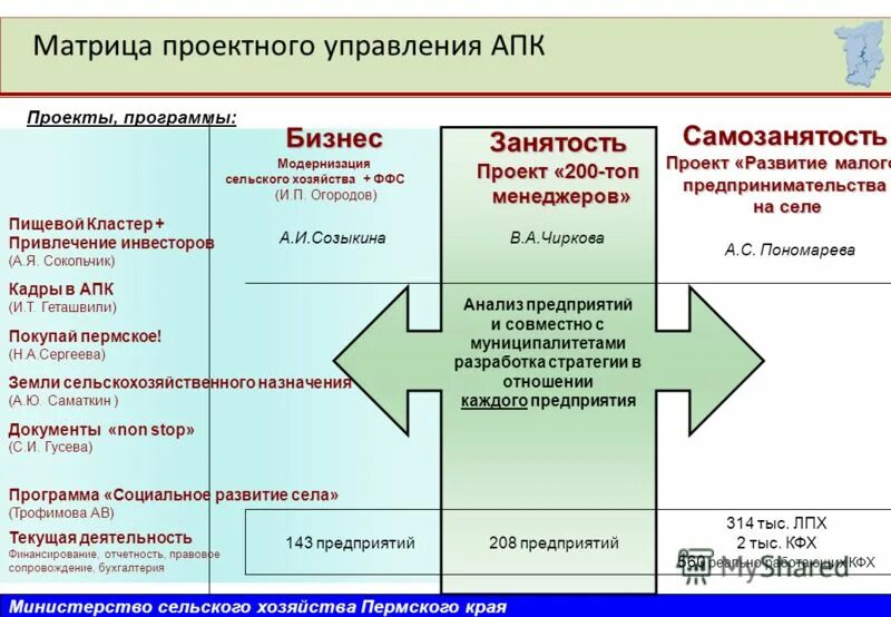 Особенности проектного управления