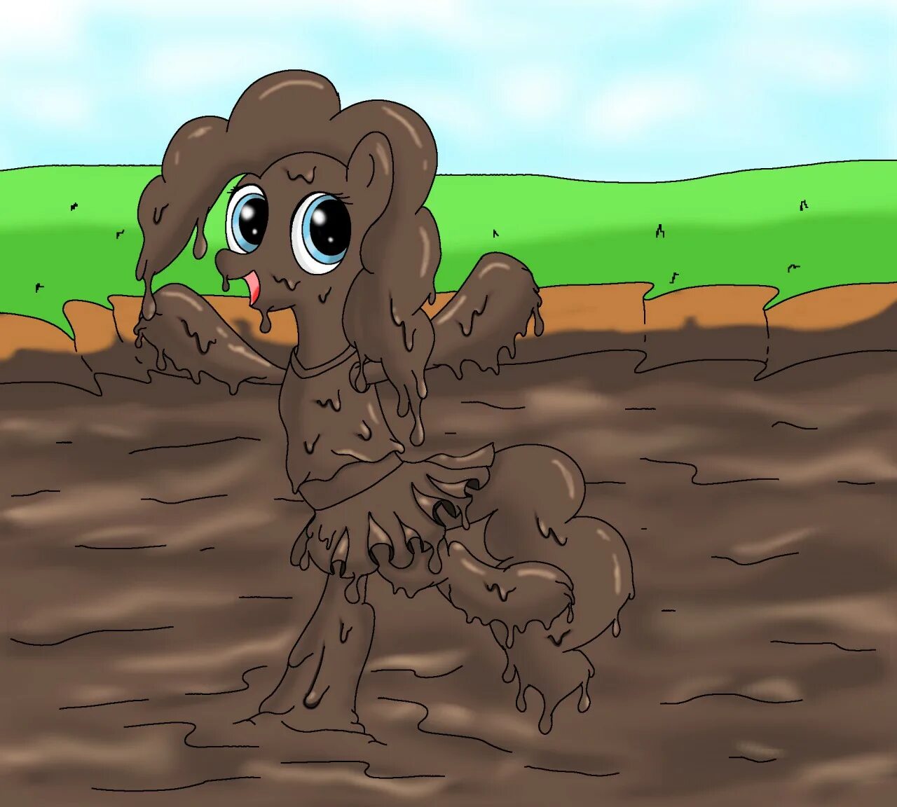 Quicksand my little pony. Quicksand poni mud. пони в грязи. mud pai пони. пинки пай пони. грязь грязь.
