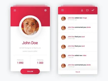 Profile app