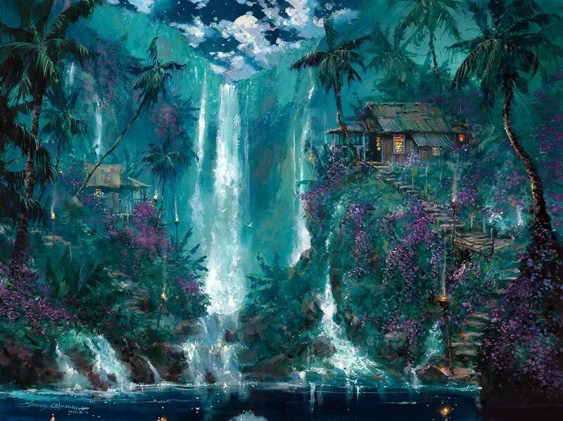 картины джеймса коулмана. джеймс коулман художник. обои знаменитые картины. мир грез. Magic painting cinderella.