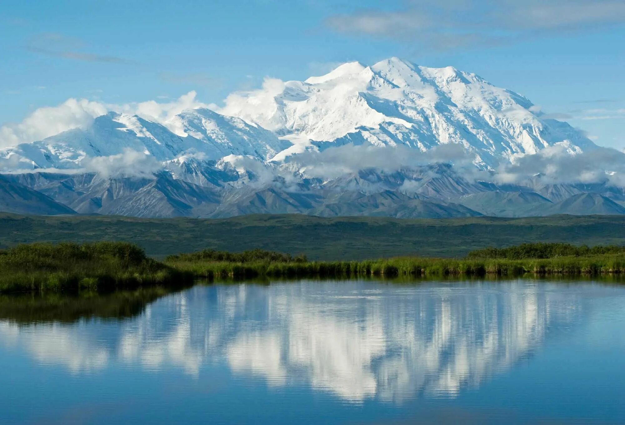 Северная Америка-гора Мак-Кинли, Аляска. Гора Денали (Мак-Кинли). Аляска гора Мак Кинли. Денали парк Аляска.