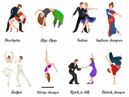 Выбор стилей танцев для обучения. 