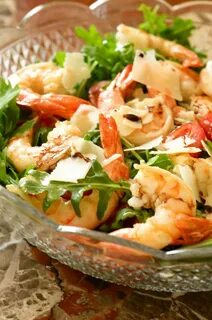 Праздничный салат с креветками рецепт вкусный