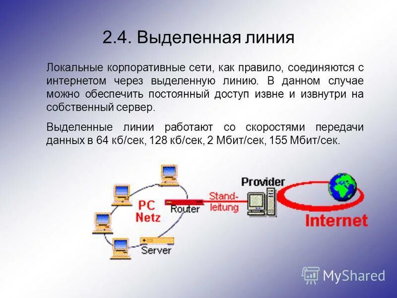 Выделенная линия связи